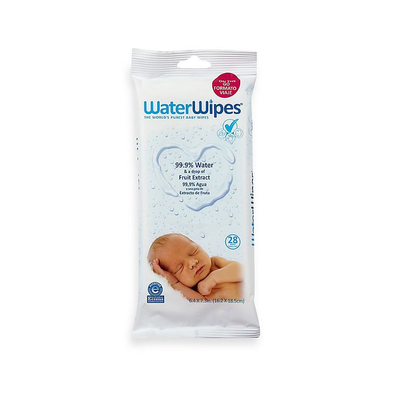 Waterwipes toallitas para bebés sin perfume, piel sensible y